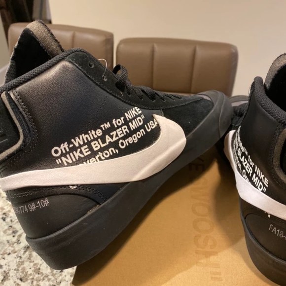 Off White Nike Grim Reapers Size 10 DS - Picture 5 of 7